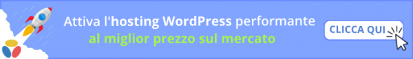 Scegli L'hosting WordPress più performante