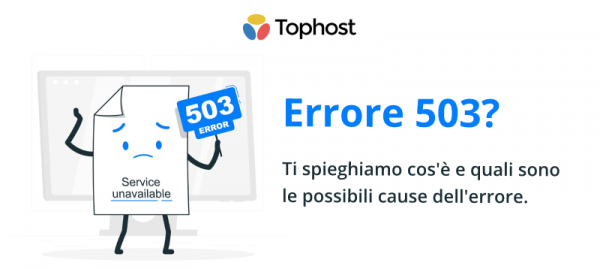 errore 503 cos'è
