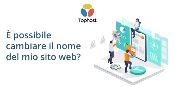 cambiare nome di un sito web