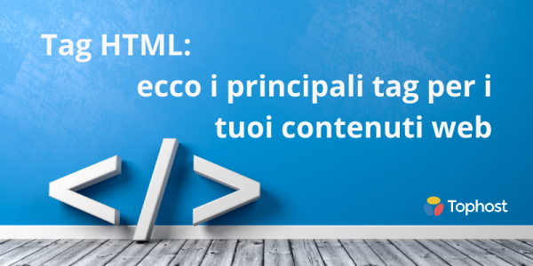 principali tag html