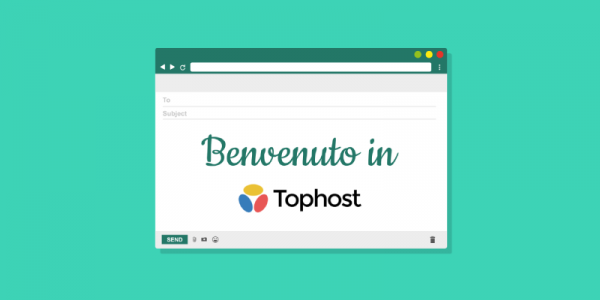 welcome email, email di benvenuto
