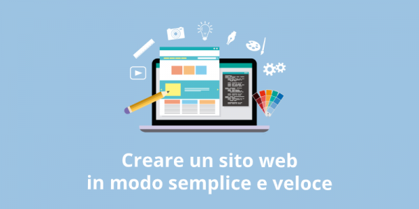 crea un sito web semplice