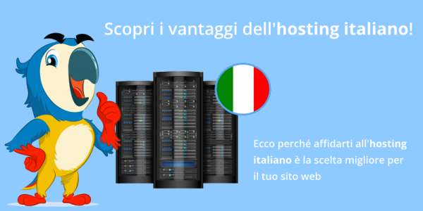 Vantaggi dell'hosting italiano