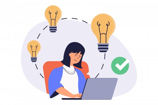 concetto web aziendale creativo con persone di cartoni animati piatti per la progettazione di siti web