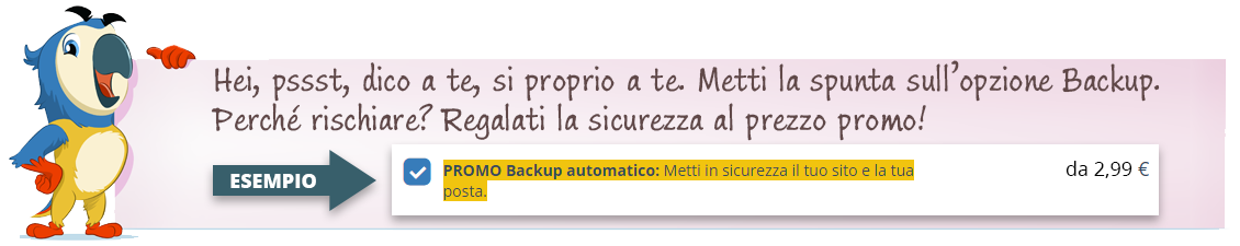 Promo Backup per te