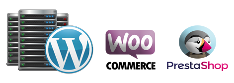 wordpress woocommerce prestashop hosting