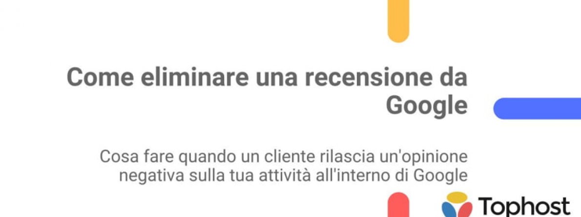 come eliminare recensione google