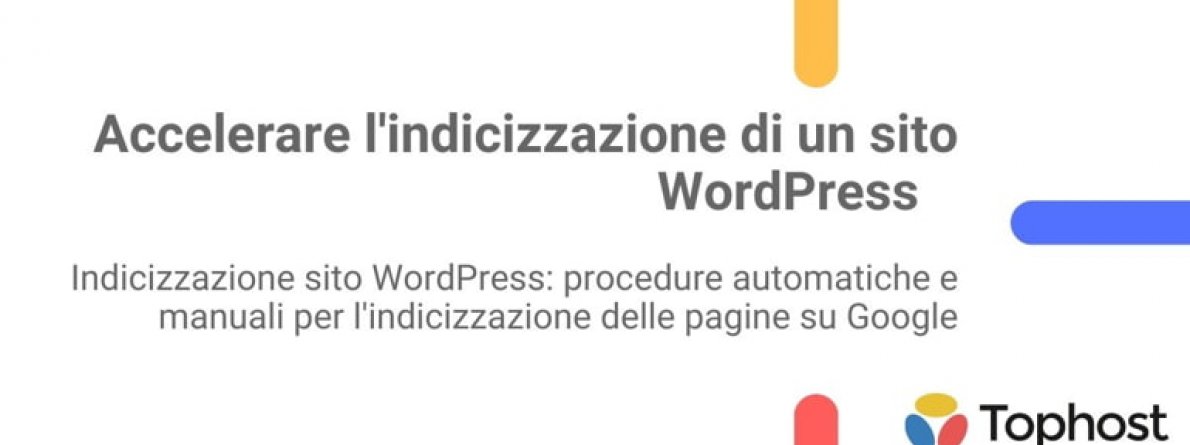 indicizzazione sito wordpress