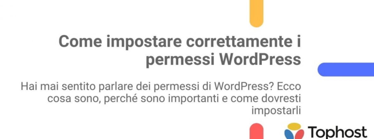 permessi wordpress