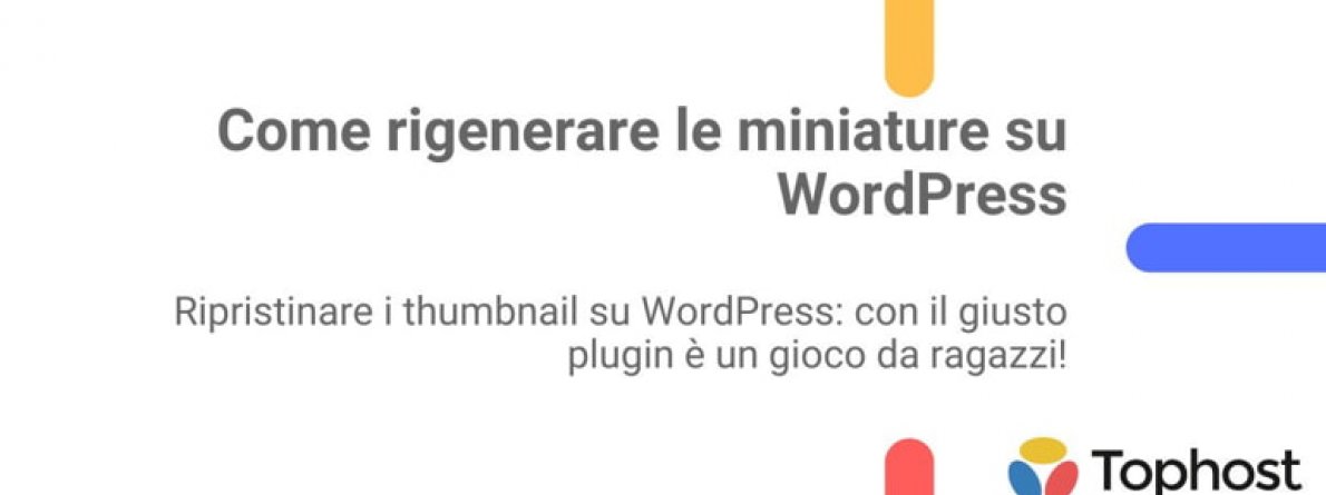 rigenerare miniature wordpress